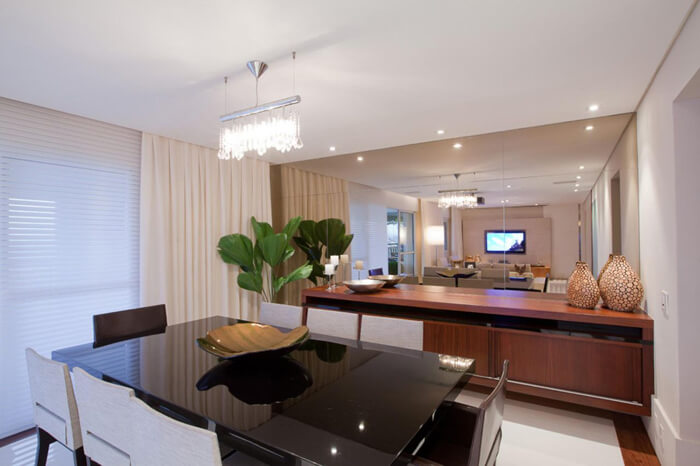 Como usar buffet e espelhos na decoração da sala de jantar – Blog da ...