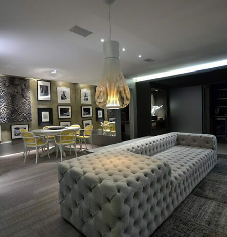 Modelos de sofá: inspiração para decoração sala residencial