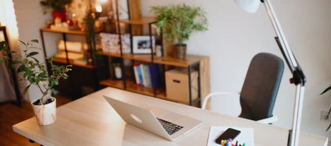 home office organizado