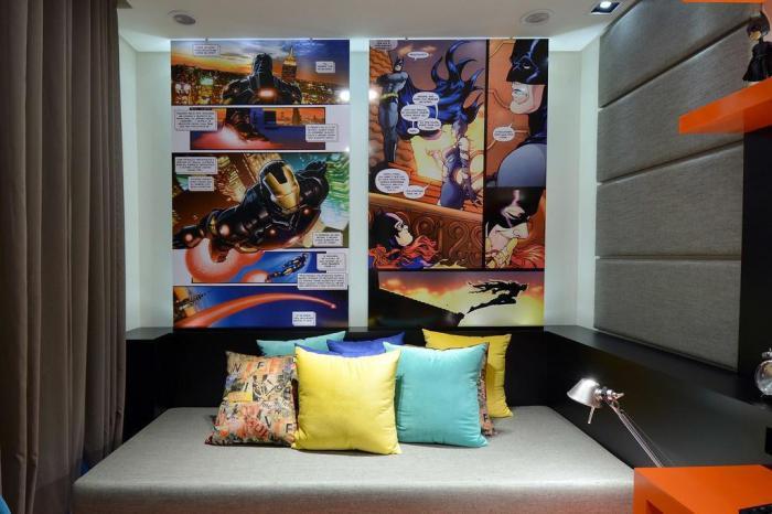 Quadrinhos para decoração