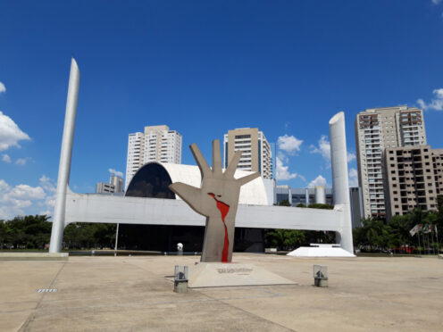 o Memorial da América Latina fica na Barra Funda em São Paulo